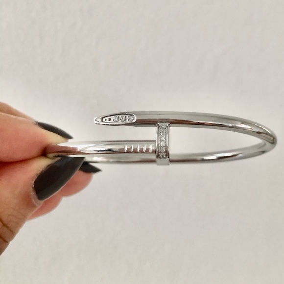 Nail Zirconia Bracelet Classic Model - Picture 7 of 16